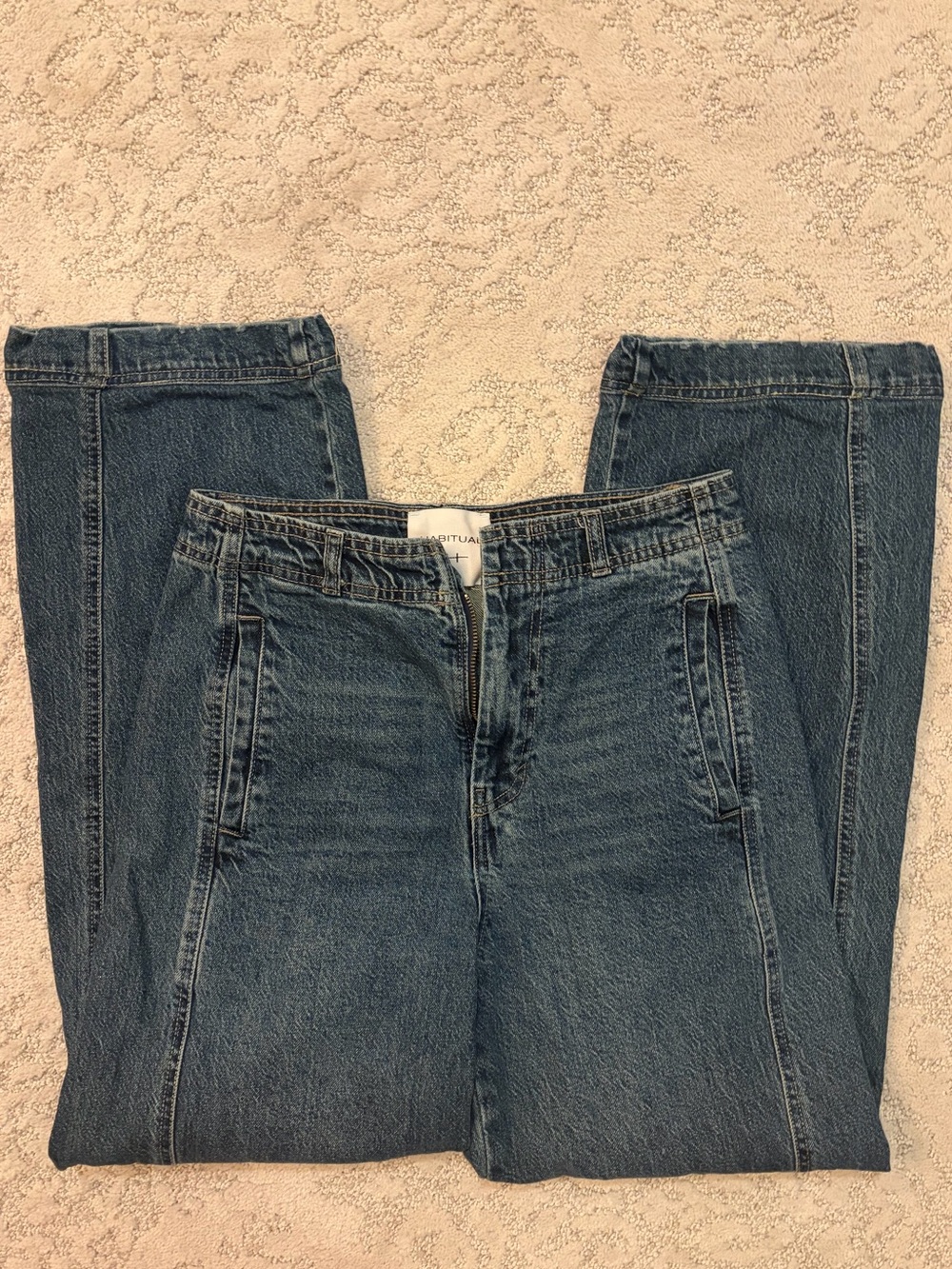 Habitual High-Rise Dark Blue Women's Jeans